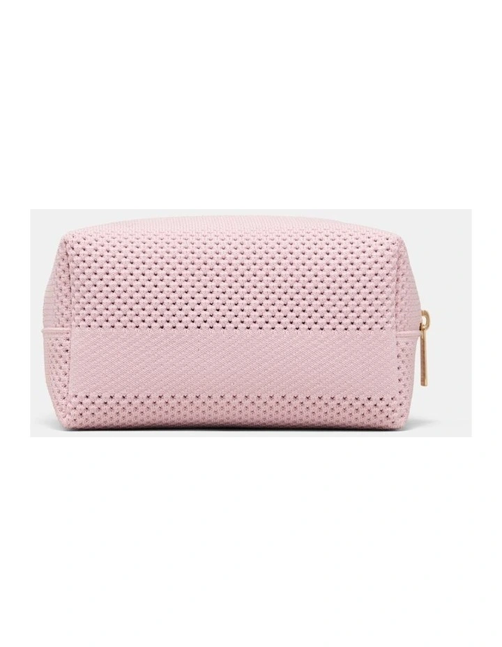 Blondie Cosmetic Purse Pouch in Pink Salt image 4