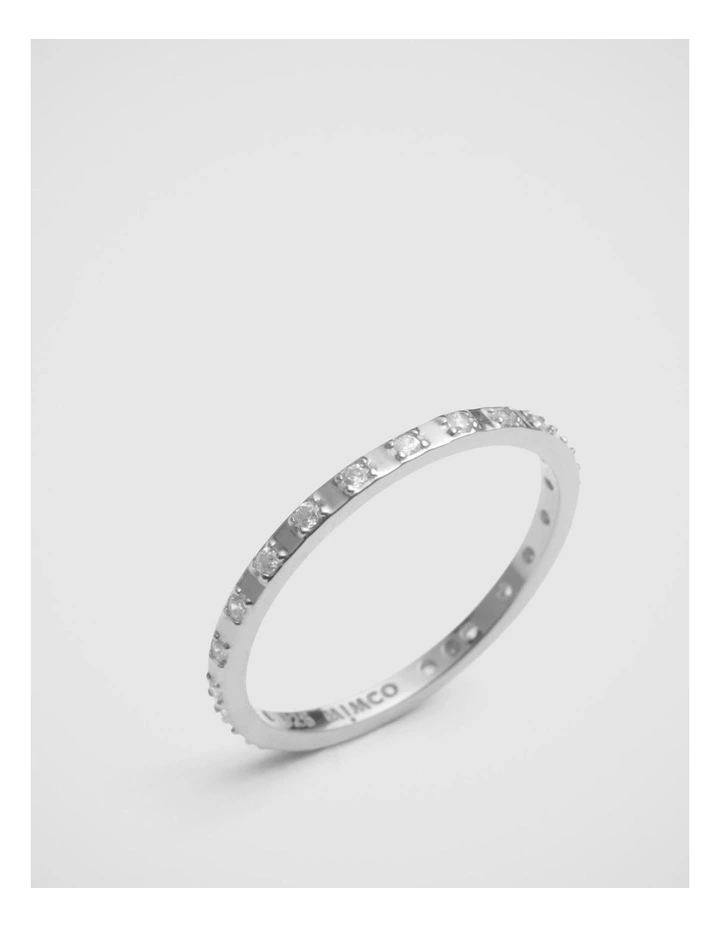 Vela Sterling Silver Ring in Silver image 1