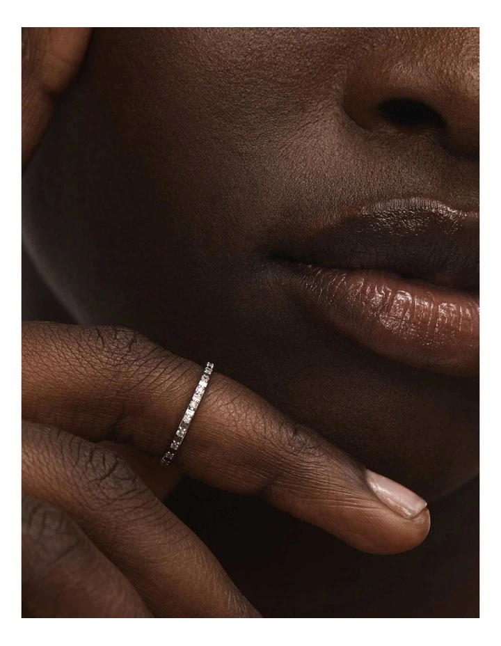 Vela Sterling Silver Ring in Silver image 2