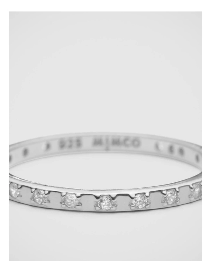 Vela Sterling Silver Ring in Silver image 3