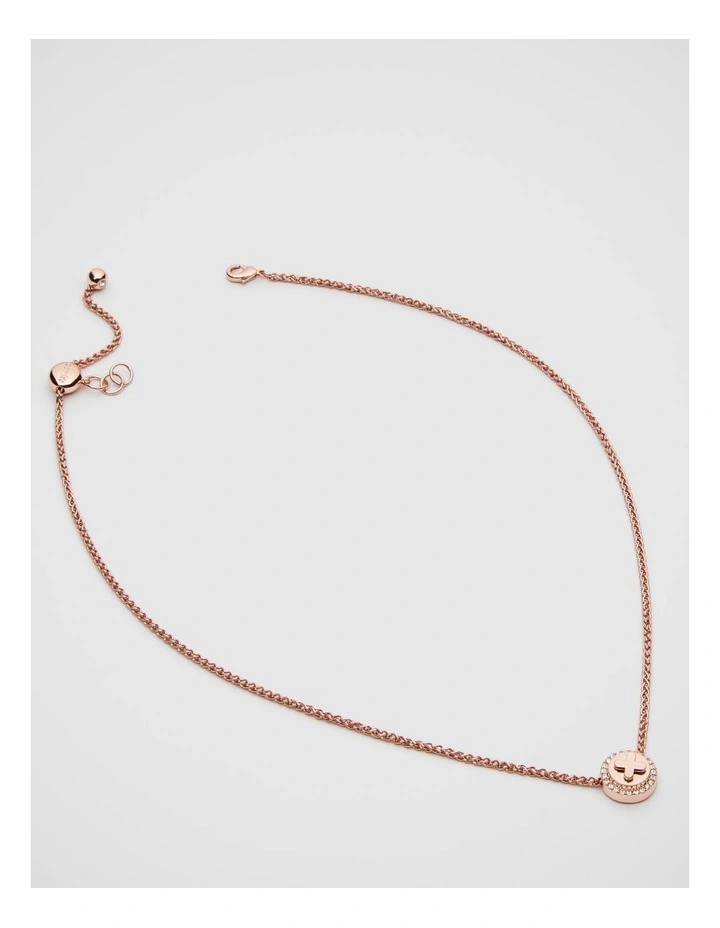 Figment Pendant Necklace in Rose Gold image 1