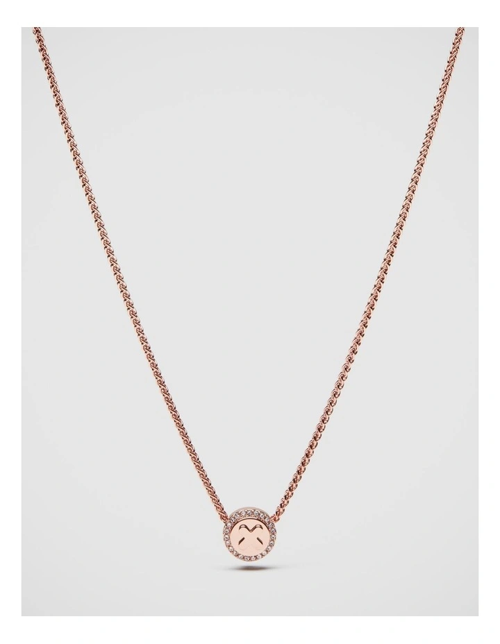 Figment Pendant Necklace in Rose Gold image 3