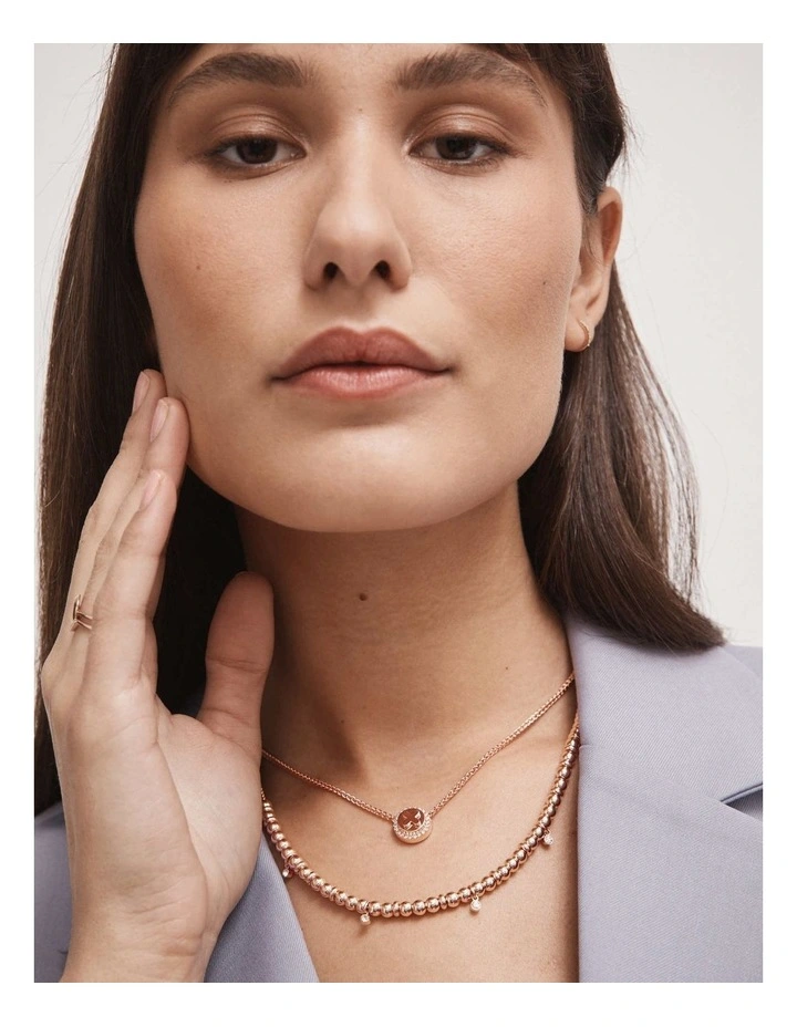 Figment Pendant Necklace in Rose Gold image 4