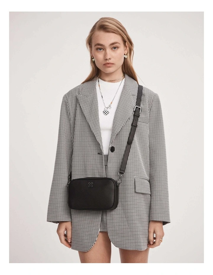 Hendrix Pouch in Black Gunmetal image 4