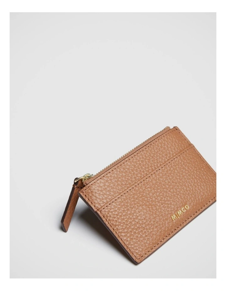 Classico Duo Card Wallet in Caramel image 1