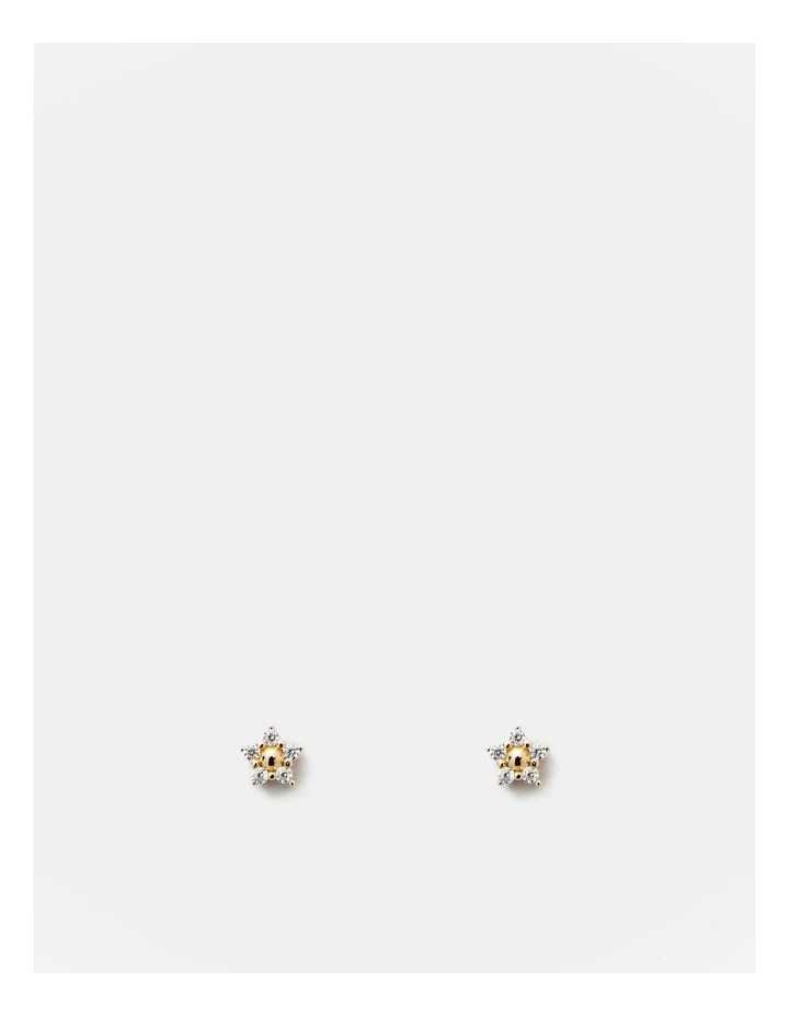 Clementine Stud Earrings in Clear image 1