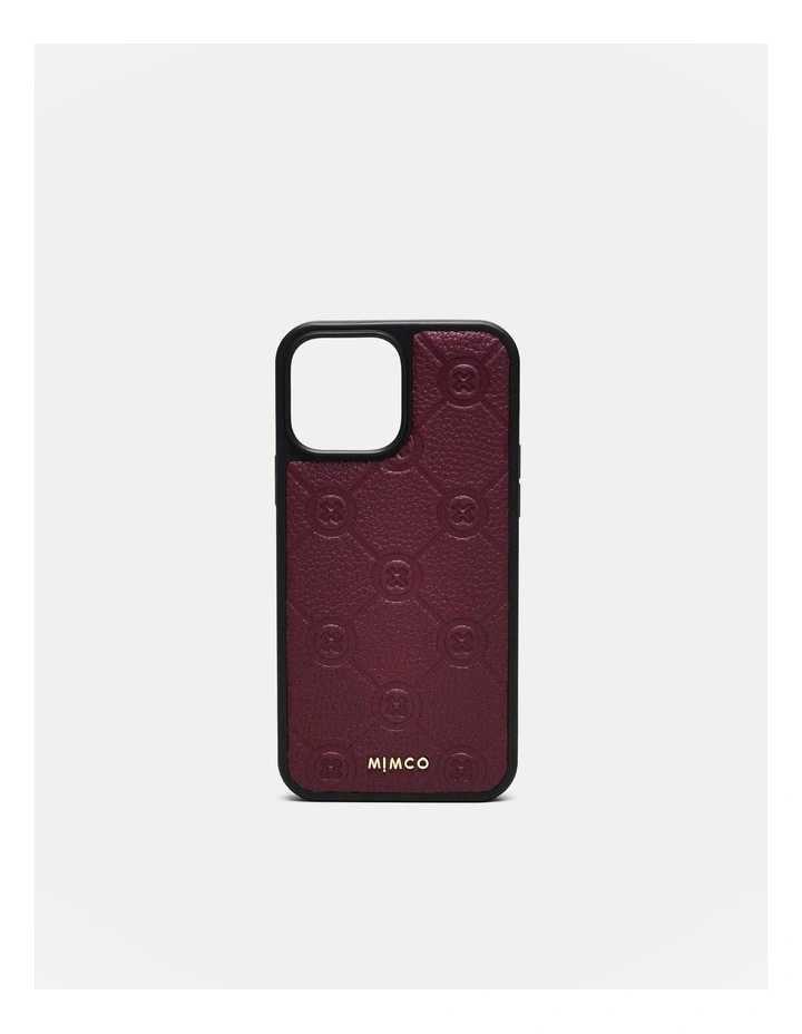 Mim-gram Phone Case For Iphone 13 Pro Max in Rich Berry image 1
