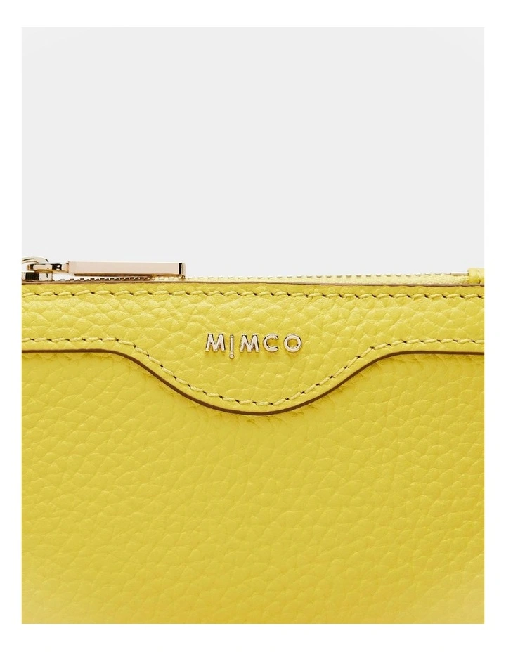 Jett Wallet in Spiced Chartreuse image 3