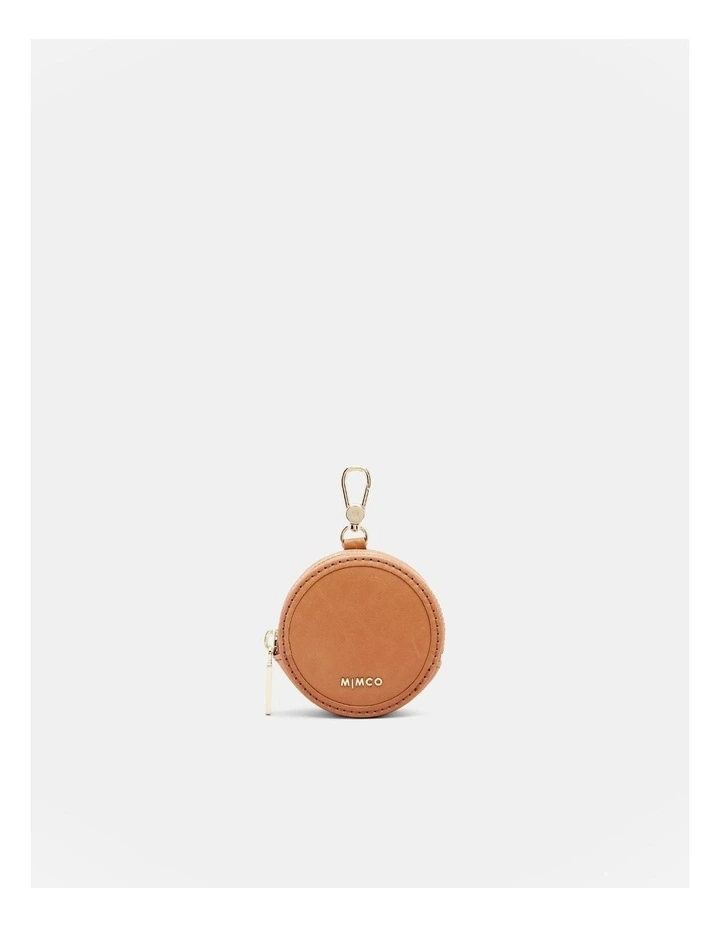 Jett Coin Purse in Caramel image 1
