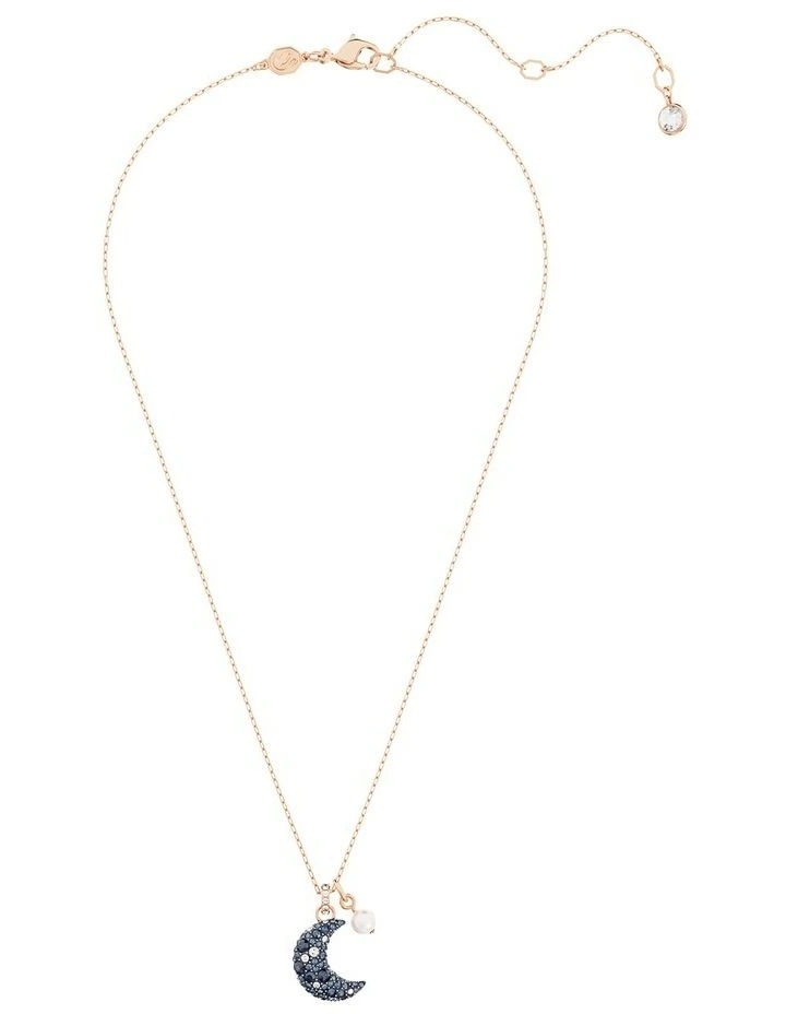 Sublima Pendant Moon Rose Gold-Tone Plated in Multi image 2