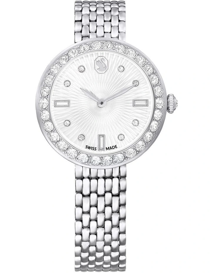 Certa Swiss Made Metal Bracelet Tone Watch in Silver image 1