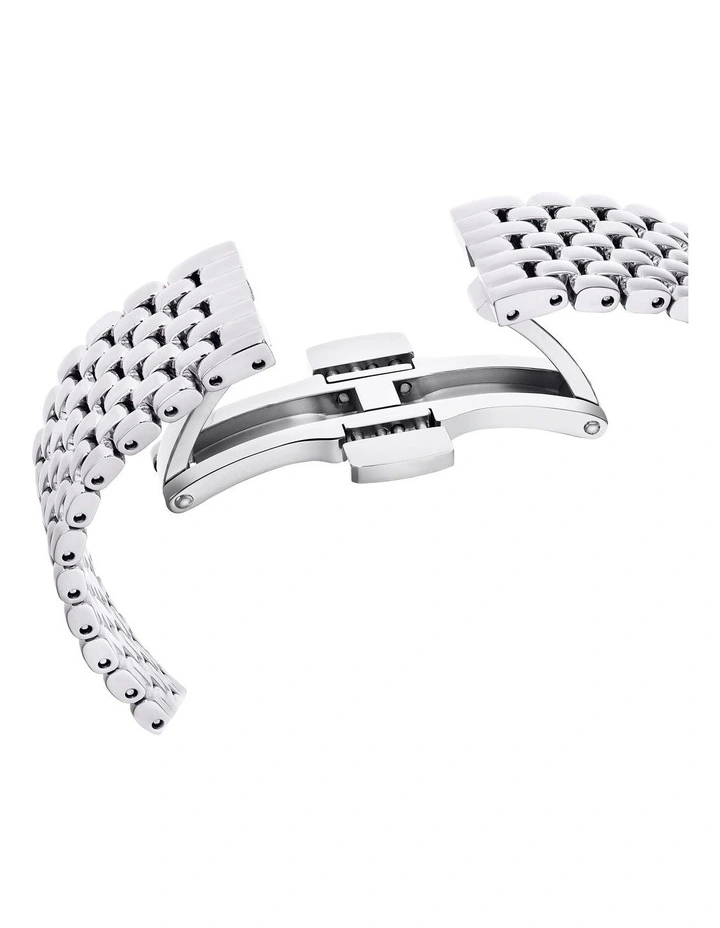 Certa Swiss Made Metal Bracelet Tone Watch in Silver image 7