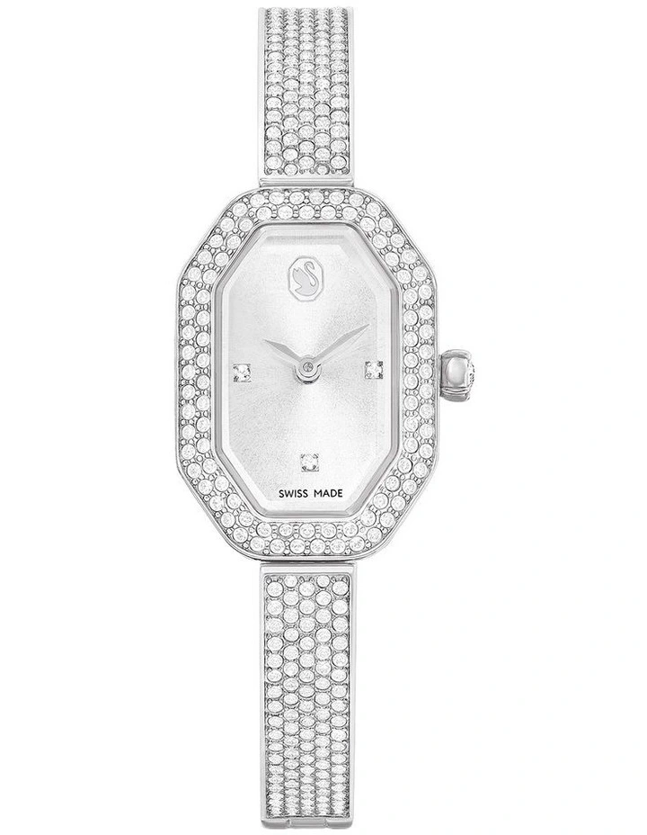 Dextera Swiss Made Metal Bracelet Tone Watch in Silver image 1