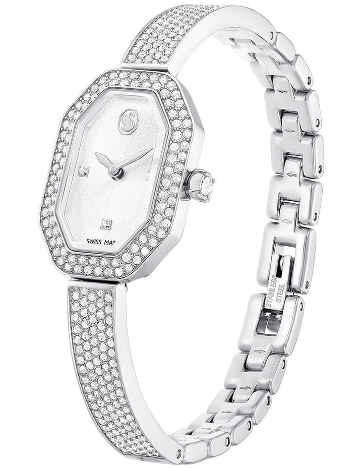 Dextera Swiss Made Metal Bracelet Tone Watch in Silver image 2