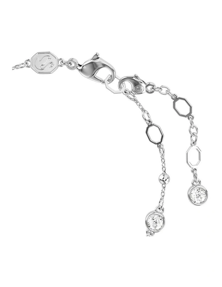 Imber Bracelet Round Cut Rhodium Plated in White image 3