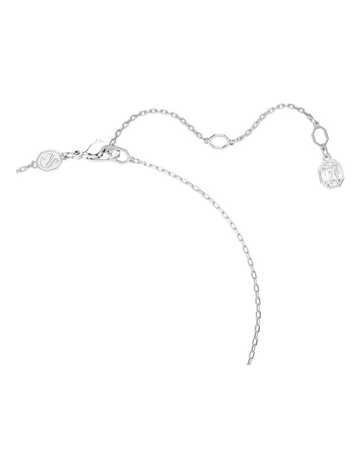 Constella Pendant Round Cut Rhodium Plated in White image 3