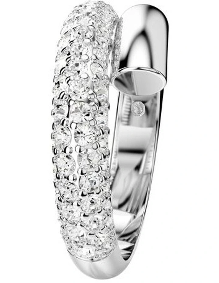 Dextera Ring Rhodium Plated in White image 3