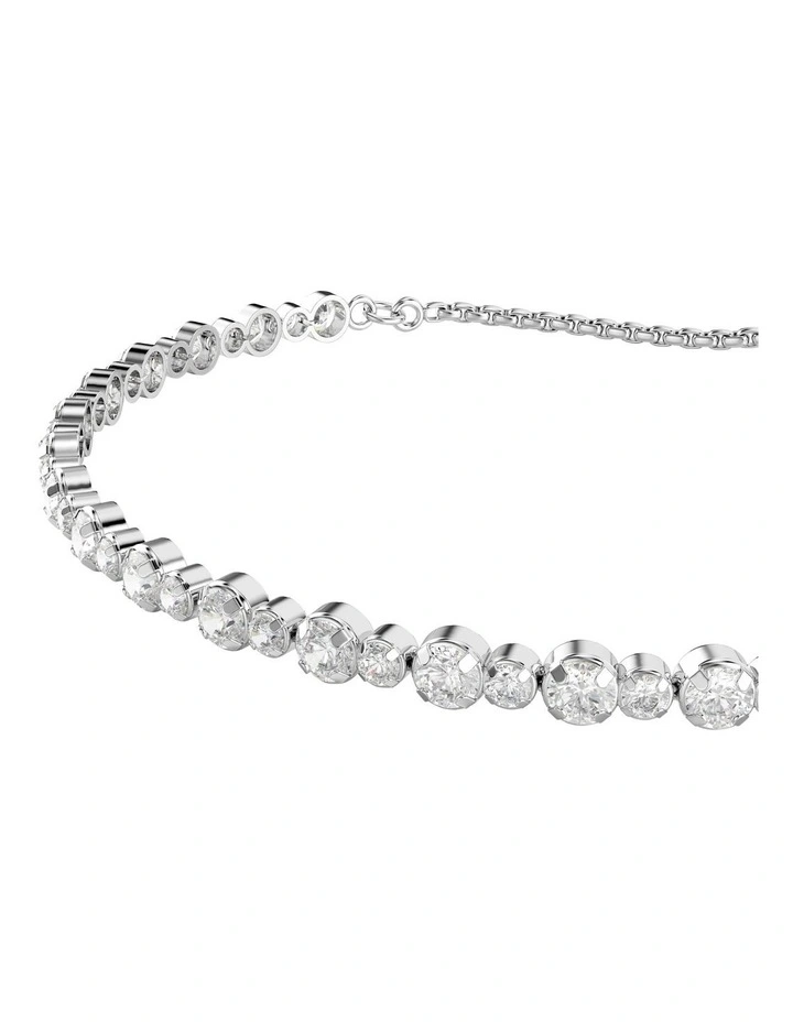 Matrix Tennis Bracelet in White image 4