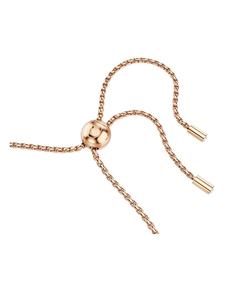 Matrix Tennis Bracelet in White/Rose Gold image 3