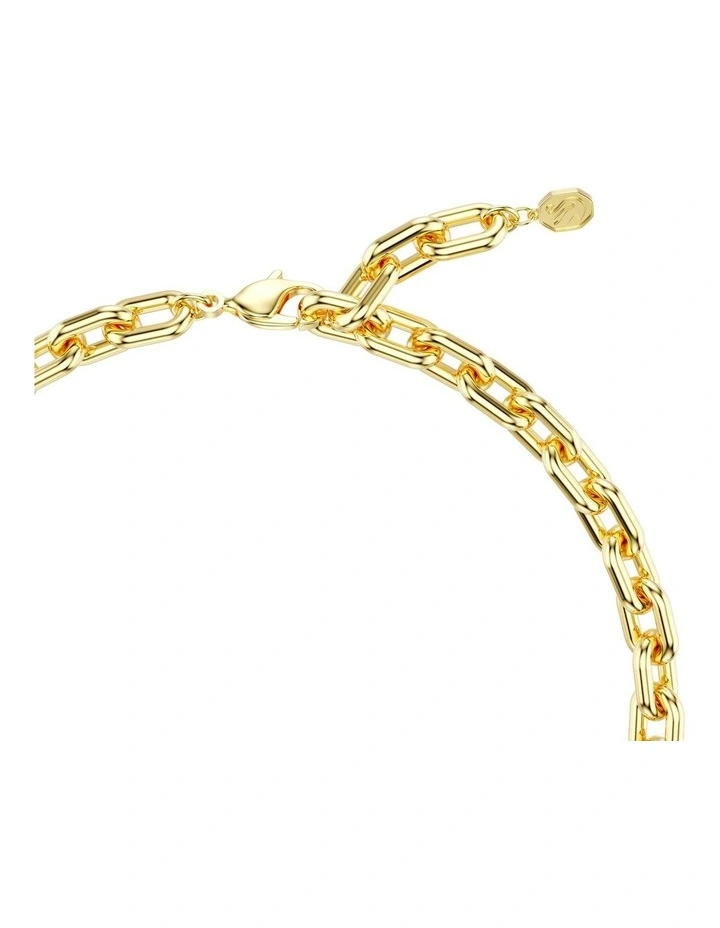 Mixed Cuts Flower Gold-Tone Idyllia Necklace Plated in Multi image 3