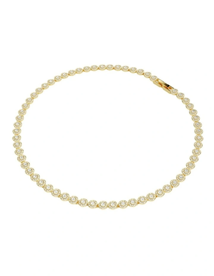 Una Angelic Gold Tone Plated Set in White image 2