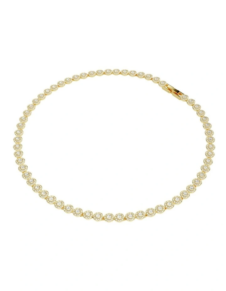 Una Angelic Gold Tone Plated Set in White image 2