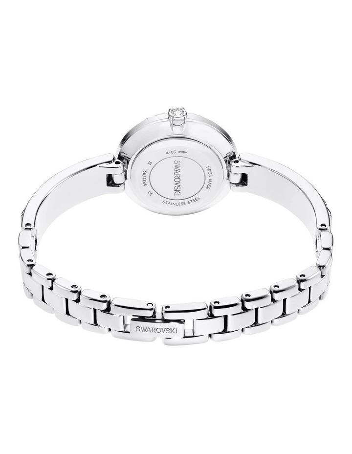 Crystal Bracelet Matrix Bangle Swiss Watch in Silver image 3