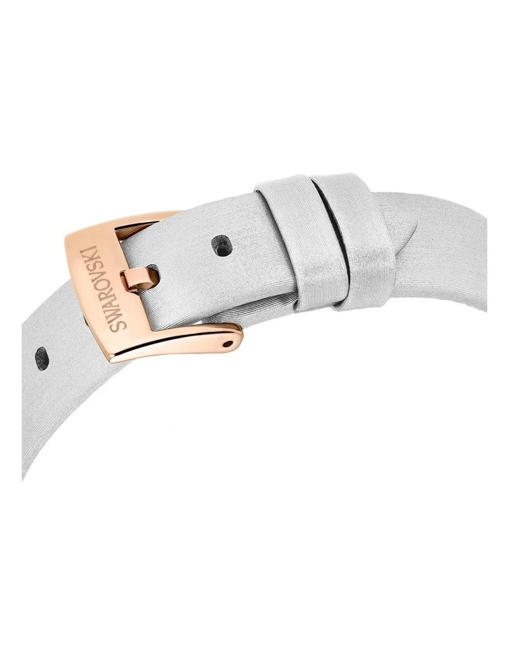Matrix Swiss Made Leather Strap Tennis Watch in Multi image 7