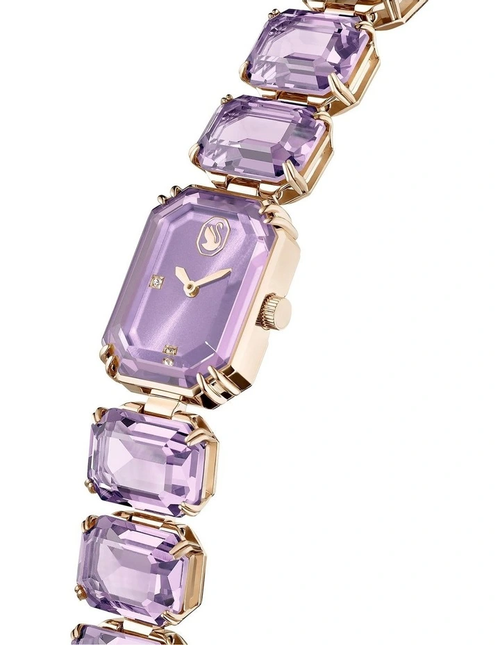 Octagon Cut Bracelet Watch in Multi image 4