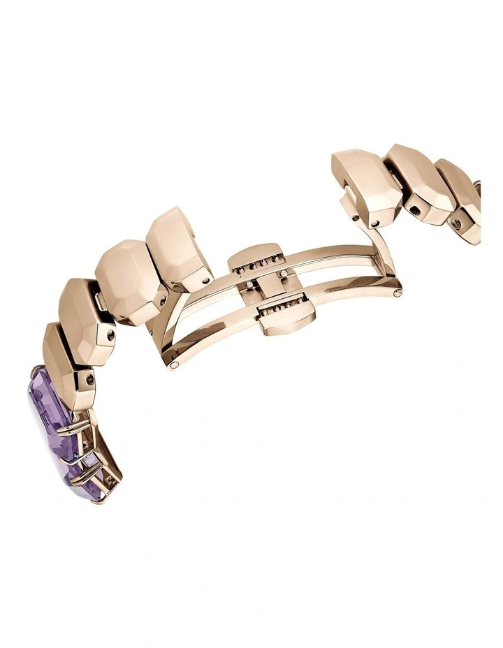 Octagon Cut Bracelet Watch in Multi image 6