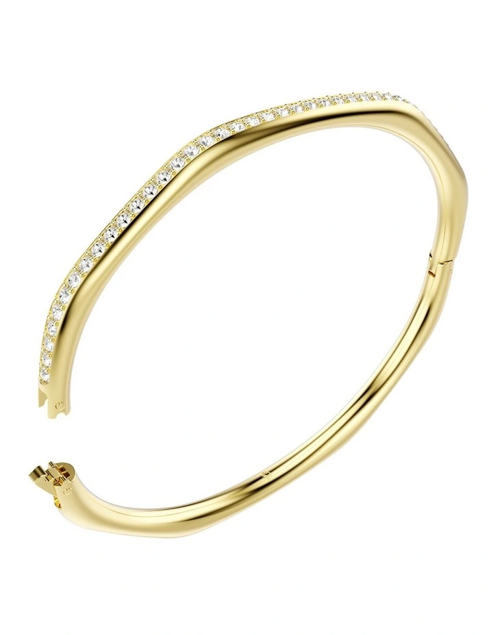 Dextera Octagon Shape Bangle in White image 3