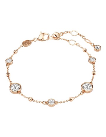 Imber Round Cut Bracelet in White