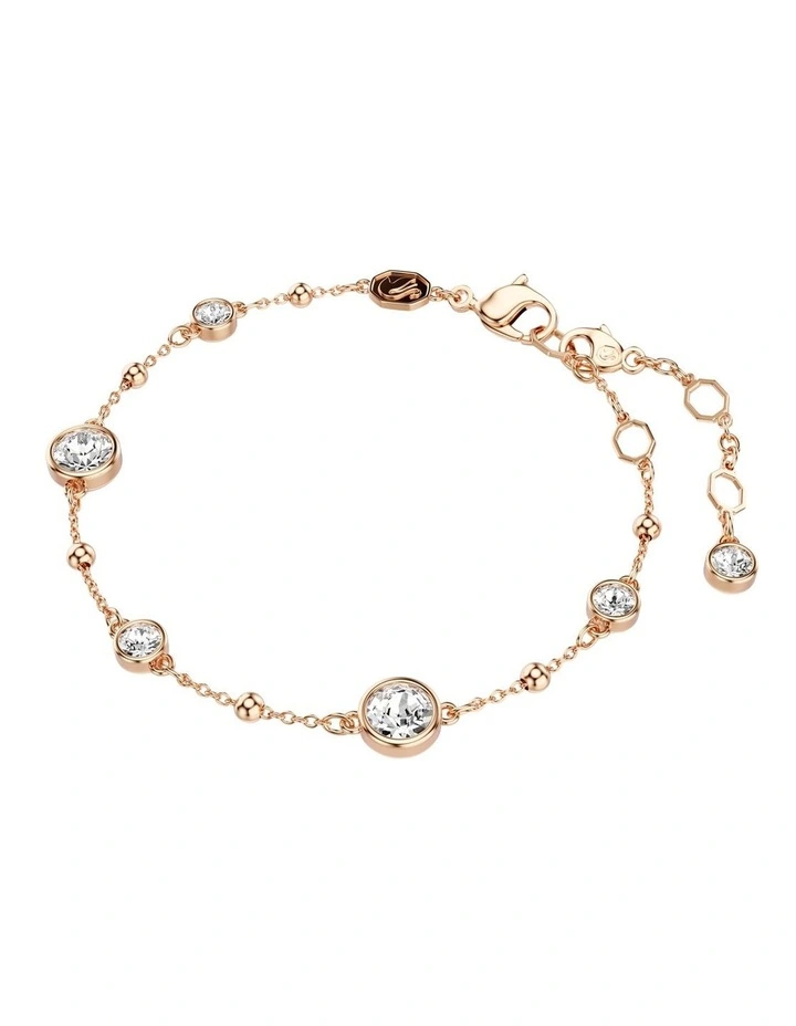 Imber Round Cut Bracelet in White image 2