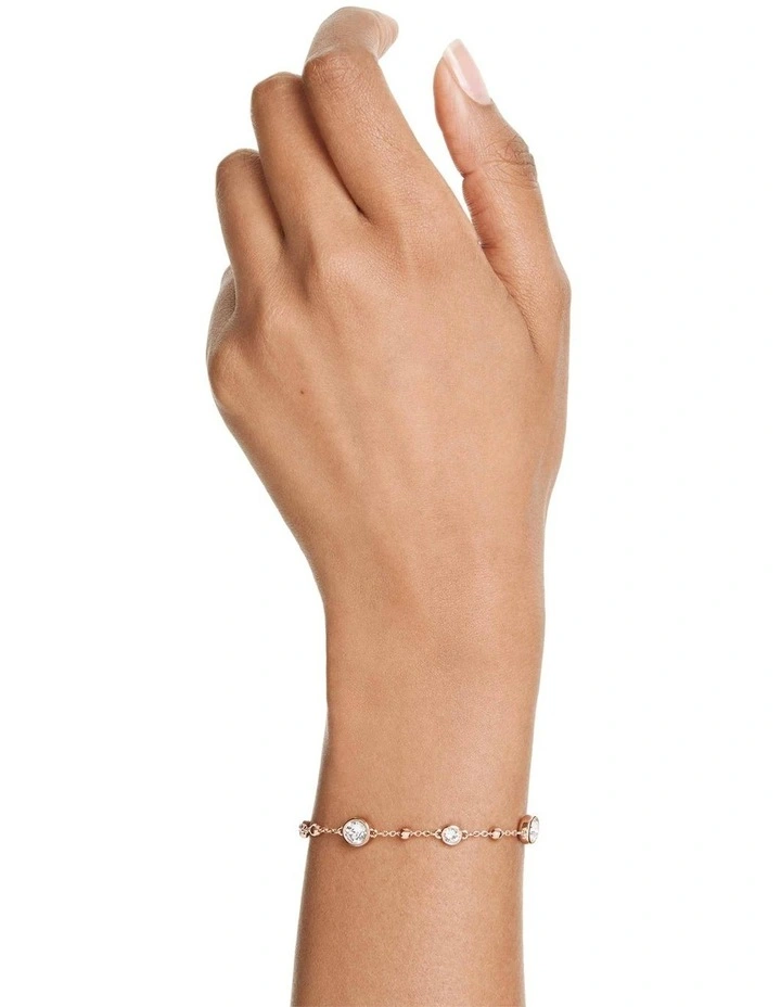 Imber Round Cut Bracelet in White image 6