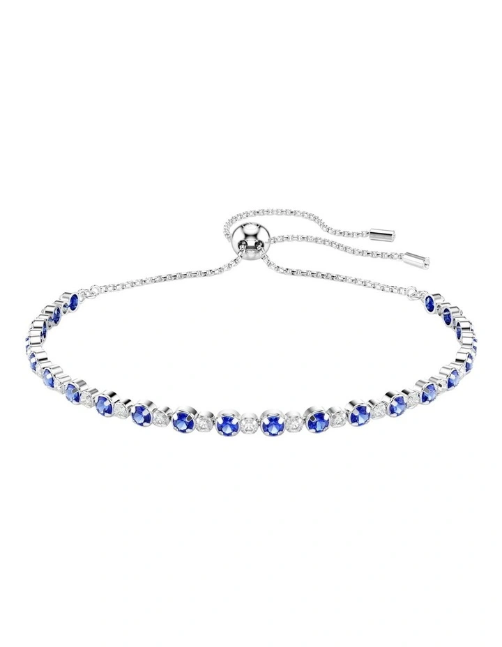 Matrix Tennis Bracelet in Blue image 1