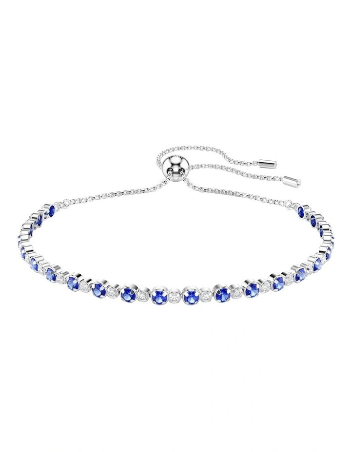 Matrix Tennis Bracelet in Blue image 1