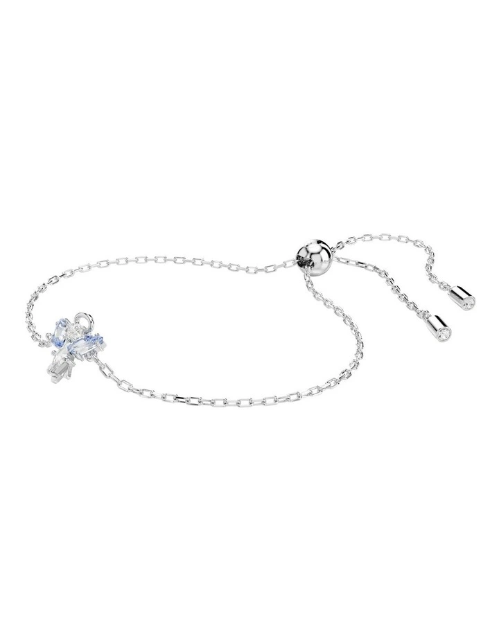 Angel Rhodium Plated Magic Bracelet in Blue image 2