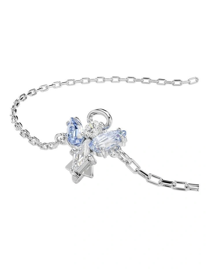 Angel Rhodium Plated Magic Bracelet in Blue image 4