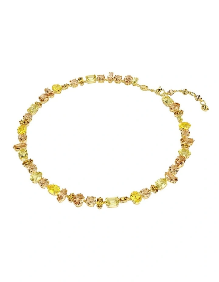 Gema Tennis Necklace in Yellow image 2