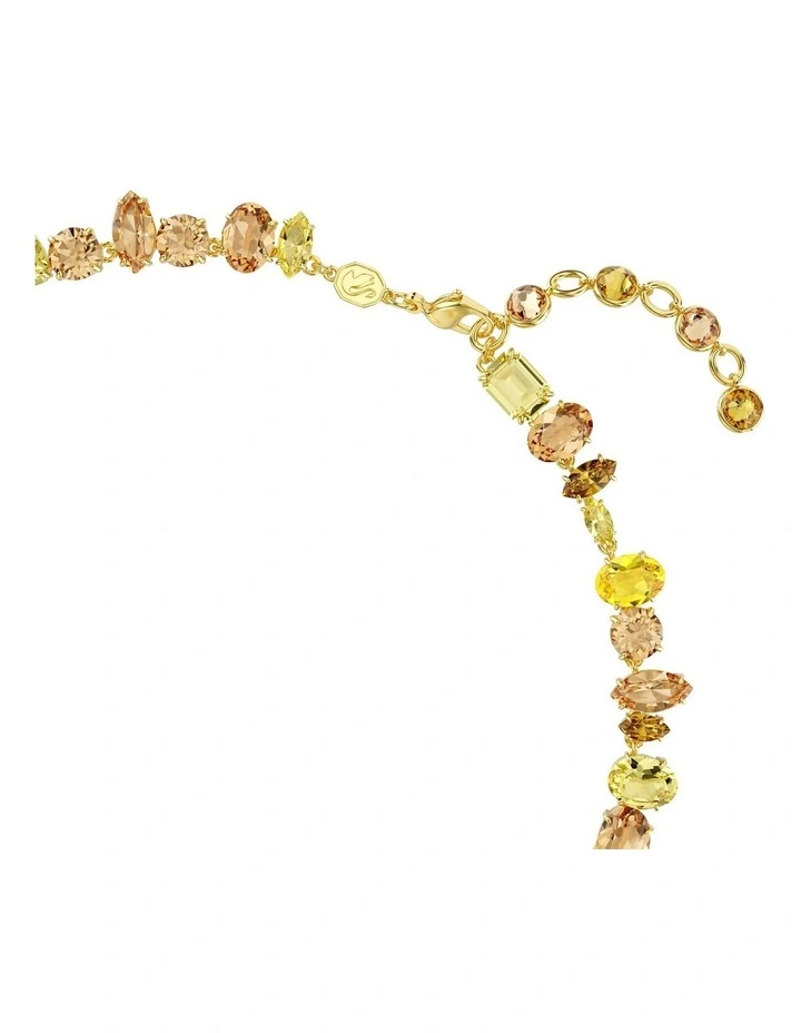 Gema Tennis Necklace in Yellow image 3