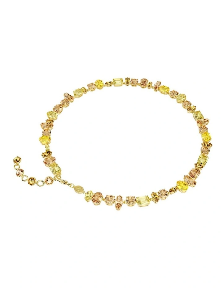Gema Tennis Necklace in Yellow image 5