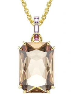 Millenia Octagon Cut Pendant in Caramel
