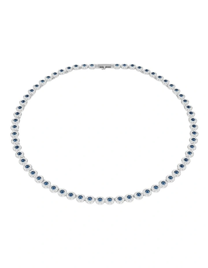 Una Angelic Tennis Necklace in Blue image 1