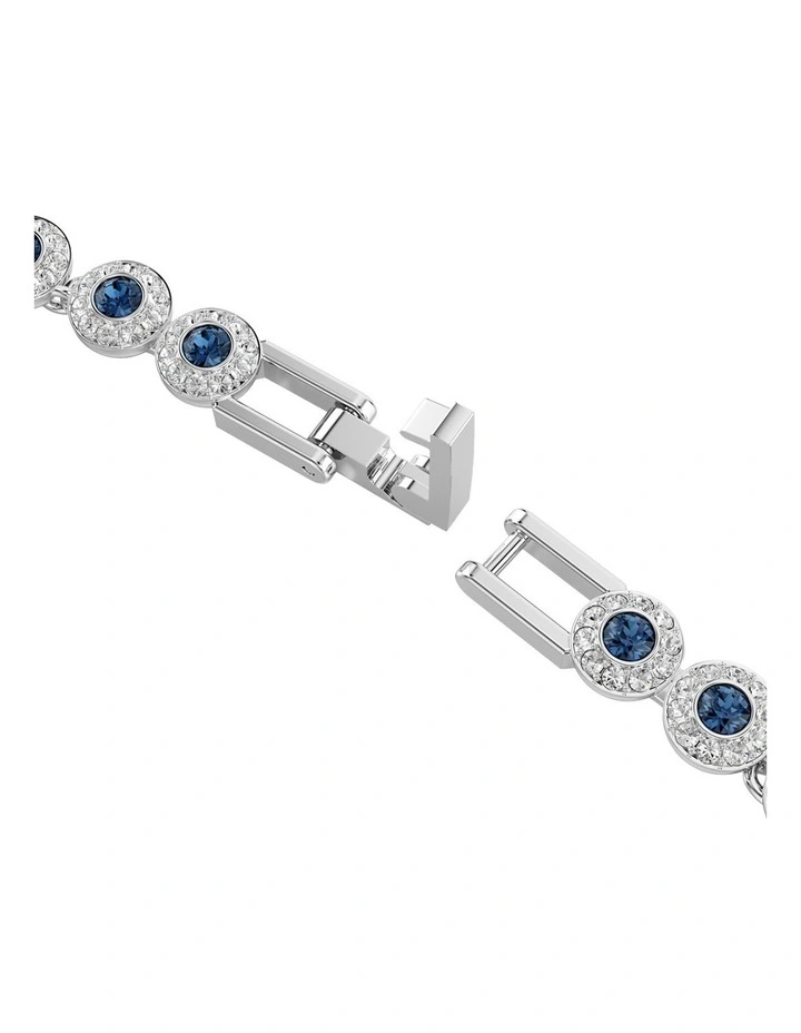 Una Angelic Tennis Necklace in Blue image 3