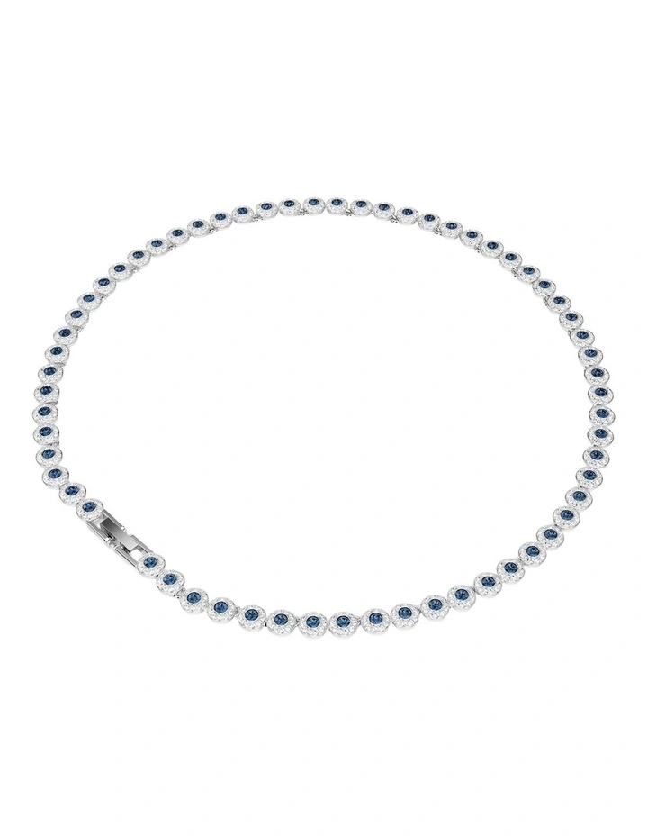 Una Angelic Tennis Necklace in Blue image 5