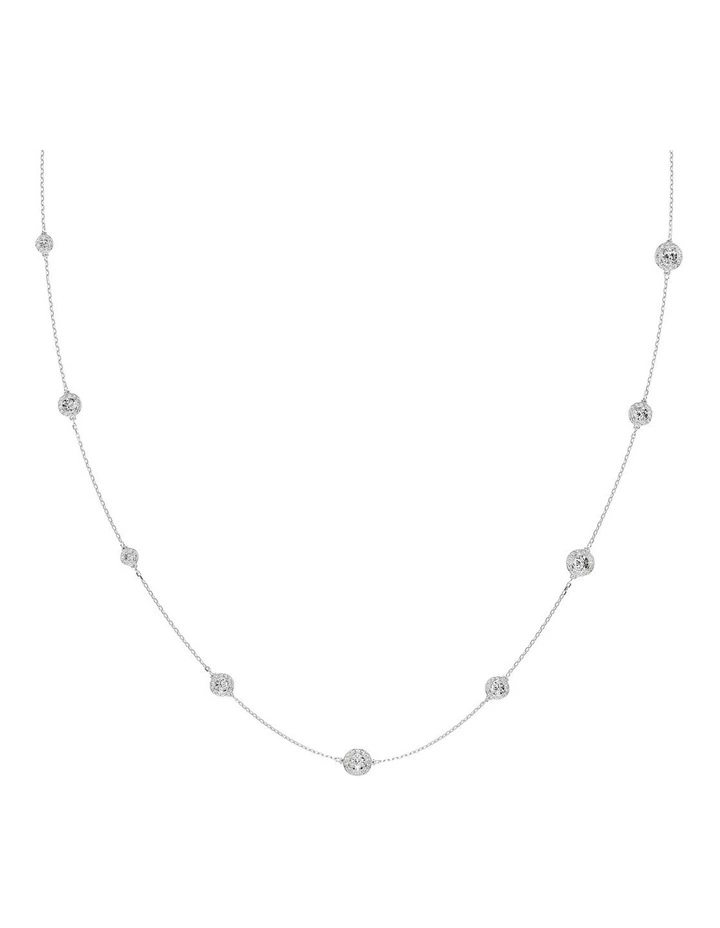 Una Angelic Strandage Necklace in White image 1