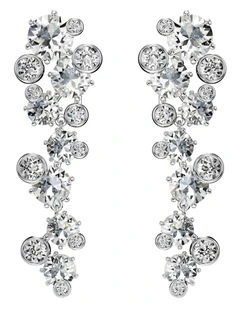 Constella Drop Earrings in White