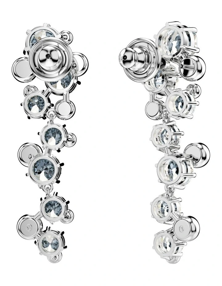 Constella Drop Earrings in White image 4