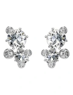 Constella Stud Earrings in White