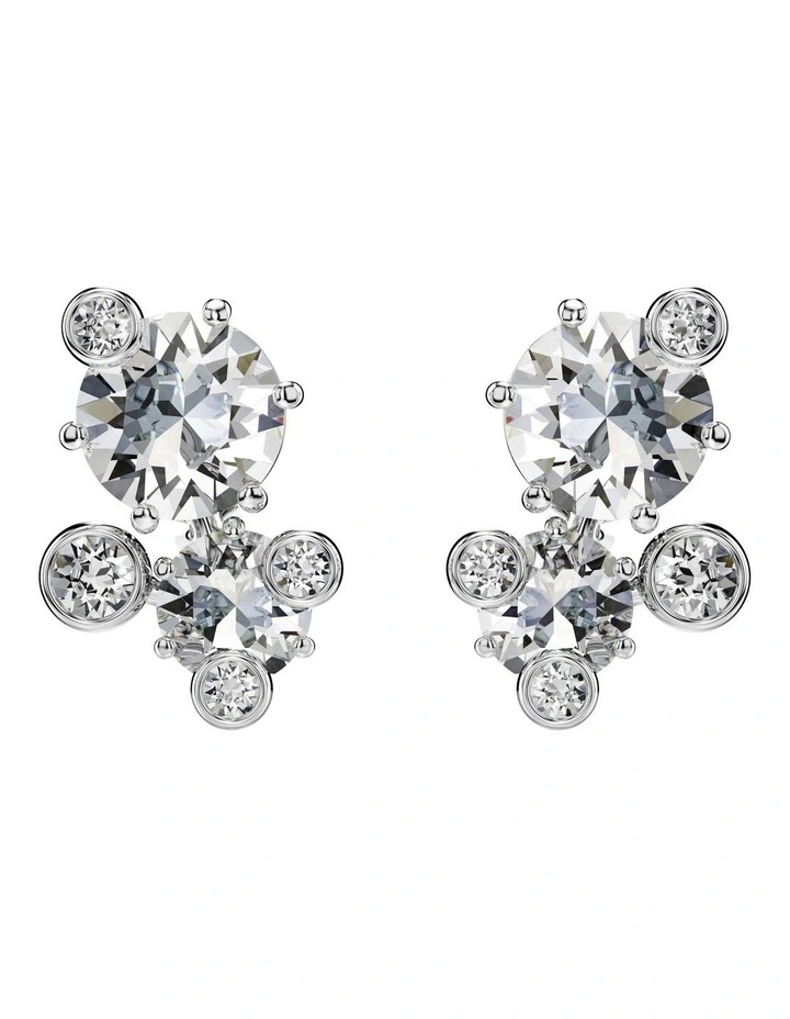 Constella Stud Earrings in White image 1